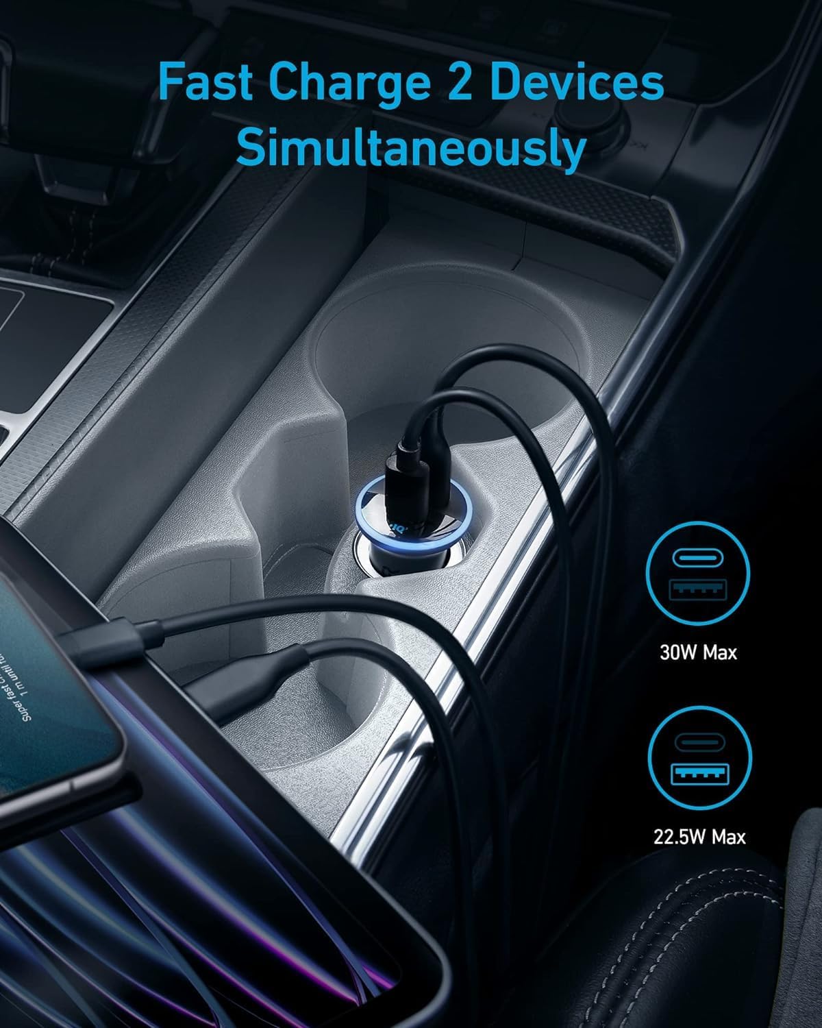 Anker <b>323</b> Car Charger (52.5 W)