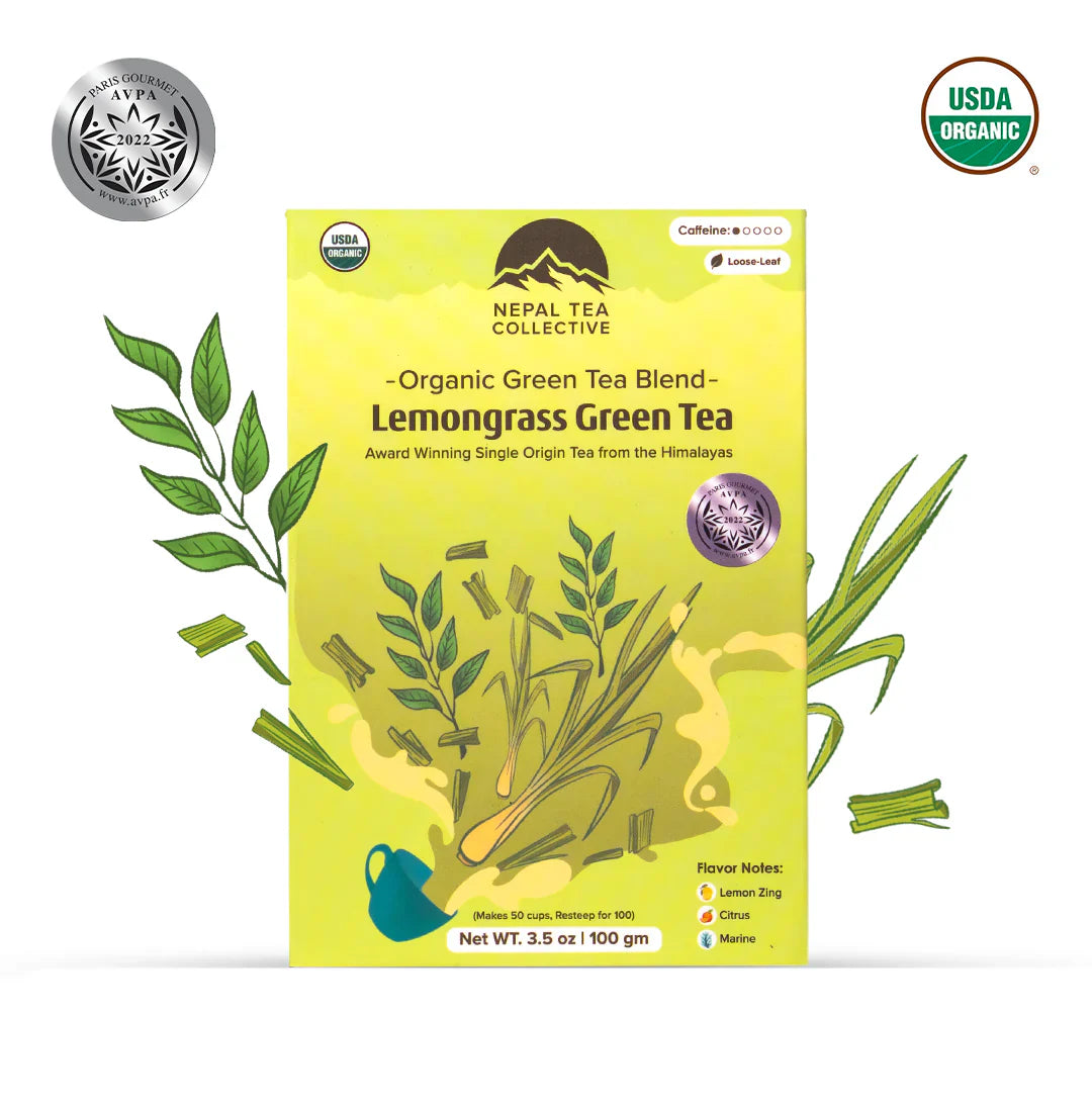 Organic Lemongrass Green Tea